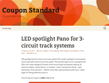 Tablet Screenshot of couponstandard.com